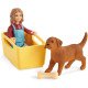 schleich Farm Life Puppy Wagon Ride