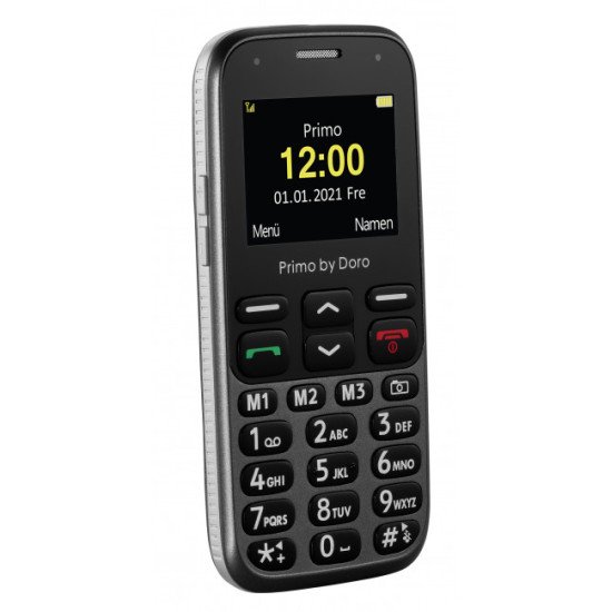 Doro Primo 218 5,08 cm (2") 89 g Noir, Graphite Téléphone pour seniors