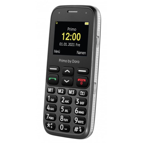 Doro Primo 218 5,08 cm (2") 89 g Noir, Graphite Téléphone pour seniors