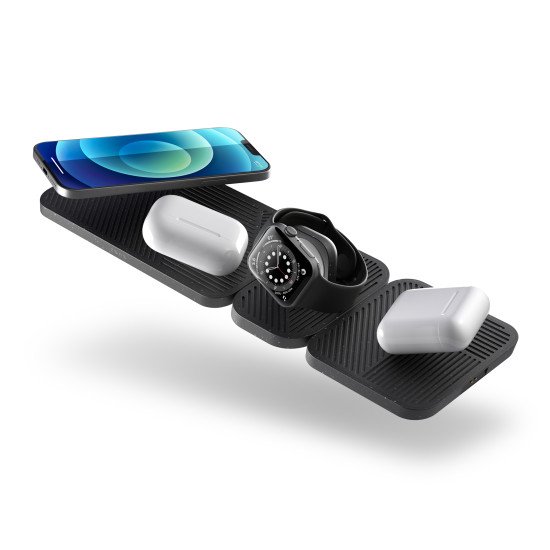 ZENS ZEMDC1P/00 chargeur d'appareils mobiles Universel Noir USB Recharge sans fil Intérieure