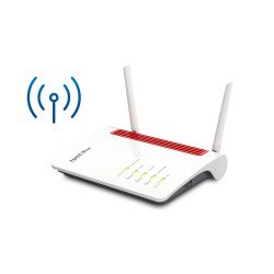 AVM FRITZ!Box 6850 LTE routeur sans fil Gigabit Ethernet Bi-bande (2,4 GHz / 5 GHz) 3G 4G Rouge, Blanc