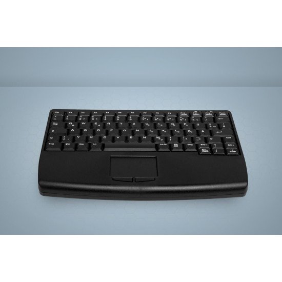 Active Key AK-4450-G clavier FR sans fil +USB QWERTZ Allemand Noir