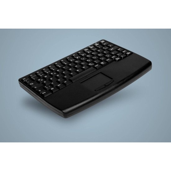 Active Key AK-4450-G clavier FR sans fil +USB QWERTZ Allemand Noir