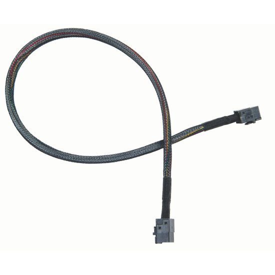 Microchip Technology 2282100-R câble Serial Attached SCSI (SAS) 1 m 6 Gbit/s Noir
