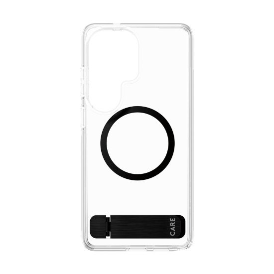 PanzerGlass CARE™ by ® Urban Explorer Case Transparent w. Black Kickstand & Qi Samsung Galaxy S26 Ultra coque de protection pour téléphones portables Housse