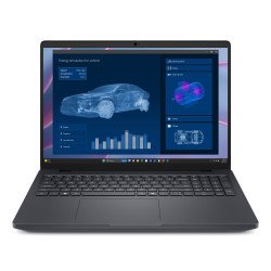 DELL Pro Max 16 MC16255 Copilot+ PC AMD Ryzen AI 7 PRO 350 Ordinateur portable 40,6 cm (16") Full HD+ 32 Go LPDDR5x-SDRAM 512 Go SSD NVIDIA RTX PRO 500 Blackwell Wi-Fi 7 (802.11be) Windows 11 Pro Belge Noir