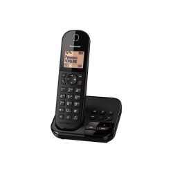 Panasonic KX-TGC420 Téléphone DECT Identification de l'appelant Noir
