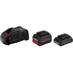 Bosch 1600A0214A Werkzeug-Akku 18 V 8.0 Ah Ensemble de batterie et de chargeur Bosch 1600A0214A Werkzeug-Akku 18 V 8.0 Ah Ensemble de batterie et de chargeur
