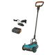 Gardena HandyMower Tondeuse à gazon poussée Batterie Noir, Bleu, Orange