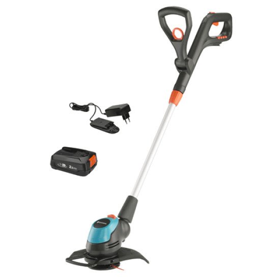 Gardena EasyCut 23/18V P4A 23 cm Batterie Noir, Bleu, Orange, Argent