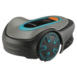 Gardena SILENO minimo Tondeuse à gazon robot Batterie Bleu, Gris Gardena SILENO minimo Tondeuse à gazon robot Batterie Bleu, Gris