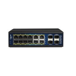 ALLNET ALL-SGI8016PM commutateur réseau Géré L2+/L3 Gigabit Ethernet (10/100/1000) Connexion Ethernet POE Noir ALLNET ALL-SGI8016PM commutateur réseau Géré L2+/L3 Gigabit Ethernet (10/100/1000) Connexion Ethernet POE Noir