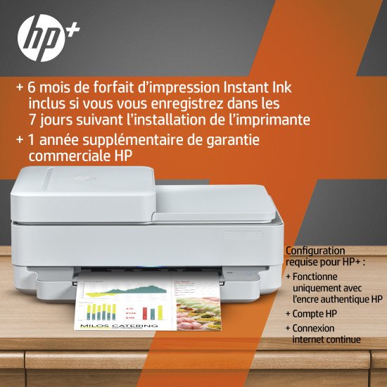 HP ENVY 6420e A jet d'encre thermique A4 4800 x 1200 DPI 10 ppm Wifi