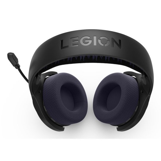 Lenovo Legion H410 Casques Sans fil Arceau Gaming USB Type-C Bluetooth Noir, Violet