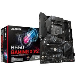 Gigabyte B550 Gaming X V2 Emplacement AM4 ATX AMD B550 Gigabyte B550 Gaming X V2 Emplacement AM4 ATX AMD B550