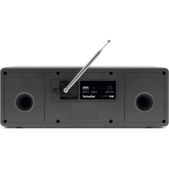 TechniSat DIGITRADIO 3 VOICE Noir, Argent TechniSat DIGITRADIO 3 VOICE Noir, Argent