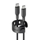 PanzerGlass empower by ® Racing 240W USB-C to USB-C Cable | USB 2.0 | 1.2M | Space Black câble USB Noir