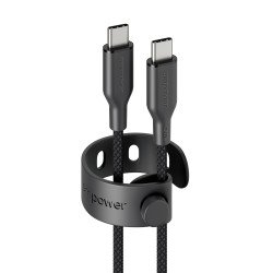 PanzerGlass empower by ® Racing 240W USB-C to USB-C Cable | USB 2.0 | 1.2M | Space Black câble USB Noir PanzerGlass empower by ® Racing 240W USB-C to USB-C Cable | USB 2.0 | 1.2M | Space Black câble USB Noir