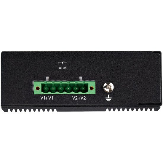 StarTech.com Switch Industriel PoE Gigabit 8 Ports - 30W - Repartiteur Power Over Ethernet - Switch PoE+ GbE Non Géré - Gigabit Haute Puissance - IP-30/-40 °C à 75 °C