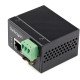 StarTech.com Convertisseur Fibre RJ45 Industriel - 100Mbps SFP vers Réseau Ethernet/Cat6 - Fibre Optique Mono Mode/Multi Mode vers Cuivre - 12-56V CC - IP-30/ -40 à +75°C