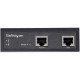 StarTech.com Injecteur PoE Gigabit Industriel 30W - 802.3at PoE+ Midspan 48V-56V CC DIN Rail - Injecteur Power Over Ethernet / -40 à +75°C - Caméras/Capteurs/Points d'Accès Wifi