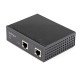 StarTech.com Injecteur PoE Gigabit Industriel - Haute Vitesse/Haute Puissance 90W - 802.3bt PoE++ 48V-56V CC DIN Rail - Injecteur Durable UPoE/Ultra Power Over Ethernet | -40 à +75°C