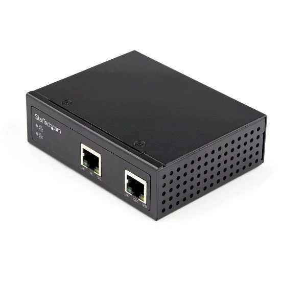 StarTech.com Répéteur PoE Gigabit Industriel 1 Port - 60W 802.3bt PoE /PoE+/ PoE++ - 100m - Amplificateur Réseau Power Over Ethernet - Boîtier IP-30 Durable / -40°C à +75°C StarTech.com Répéteur PoE Gigabit Industriel 1 Port - 60W 802.3bt PoE /PoE+/ PoE++ - 100m - Amplificateur Réseau Power Over Ethernet - Boîtier IP-30 Durable / -40°C à +75°C
