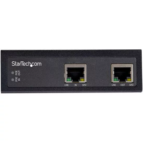 StarTech.com Répéteur PoE Gigabit Industriel 1 Port - 60W 802.3bt PoE /PoE+/ PoE++ - 100m - Amplificateur Réseau Power Over Ethernet - Boîtier IP-30 Durable / -40°C à +75°C StarTech.com Répéteur PoE Gigabit Industriel 1 Port - 60W 802.3bt PoE /PoE+/ PoE++ - 100m - Amplificateur Réseau Power Over Ethernet - Boîtier IP-30 Durable / -40°C à +75°C