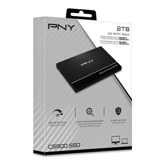 PNY CS900 2.5" 2000 Go Série ATA III PNY CS900 2.5" 2000 Go Série ATA III