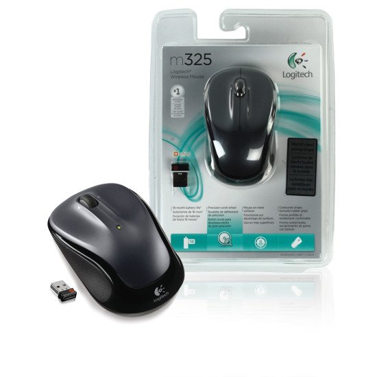 Logitech LGT-M325B Souris Optique Sans fil