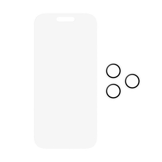 PanzerGlass PG43010 écran et protection arrière de téléphones portables Protection d'écran transparent Apple 2 pièce(s)
