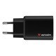 Verbatim 32352 chargeur d'appareils mobiles Universel Noir Secteur Charge rapide Intérieure