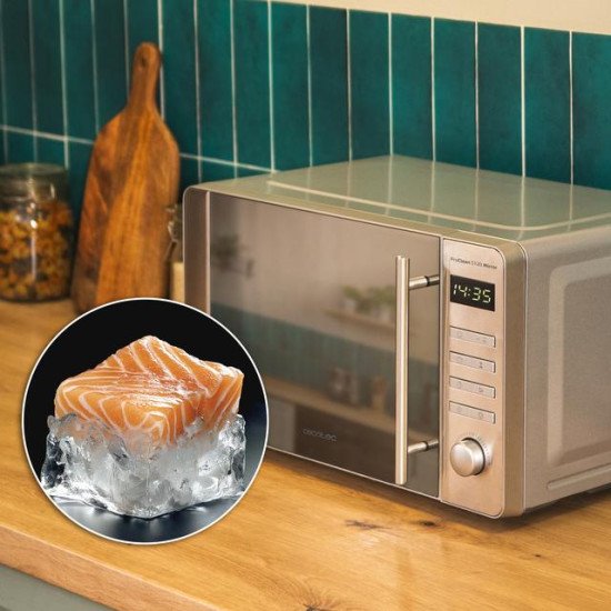 Cecotec Proclean 5120 Flatbed Mirror Gris Micro-ondes grill Comptoir 20 L 700 W