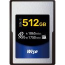 Wise CFX4-A512M2 mémoire flash 512 Go CFexpress Type A