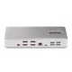 StarTech.com Station d'Accueil Thunderbolt 4 pour Écrans Multiples, Docking Station/Dock pour Quadruples/Triples/Doubles Écrans - 2x HDMI/2x DisplayPort, Hub 7x USB, Ethernet 2.5Gb, Power Delivery 98W StarTech.com Station d'Accueil Thunderbolt 4 pour Écrans Multiples, Docking Station/Dock pour Quadruples/Triples/Doubles Écrans - 2x HDMI/2x DisplayPort, Hub 7x USB, Ethernet 2.5Gb, Power Delivery 98W