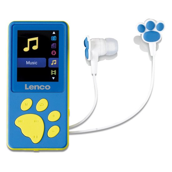 Lenco XEMIO-560BU lecteur et enregistreur MP3/MP4 Lecteur MP4 8 Go Bleu