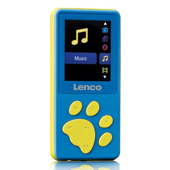 Lenco XEMIO-560BU lecteur et enregistreur MP3/MP4 Lecteur MP4 8 Go Bleu
