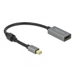 DeLOCK 66570 câble vidéo et adaptateur 0,2 m Mini DisplayPort HDMI Type A (Standard) Noir, Gris DeLOCK 66570 câble vidéo et adaptateur 0,2 m Mini DisplayPort HDMI Type A (Standard) Noir, Gris