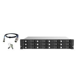 QNAP TL-R1220Sep-RP Boîtier disque dur/SSD Noir, Gris 2.5/3.5" QNAP TL-R1220Sep-RP Boîtier disque dur/SSD Noir, Gris 2.5/3.5"