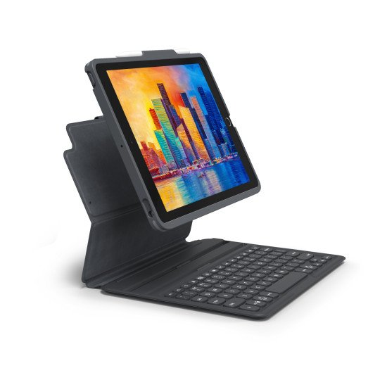 ZAGG Pro Keys Noir, Gris Bluetooth Français ZAGG Pro Keys Noir, Gris Bluetooth Français