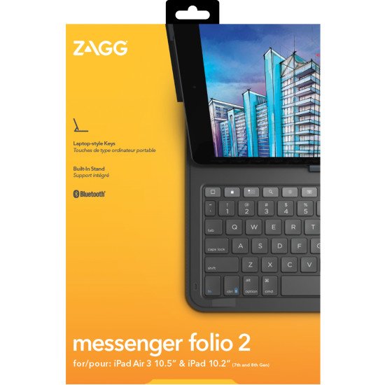 ZAGG Messenger Folio 2  Bluetooth Allemand