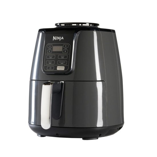 Ninja AF100 Unique 3,8 L Autonome 1550 W Friteuse d'air chaud Noir