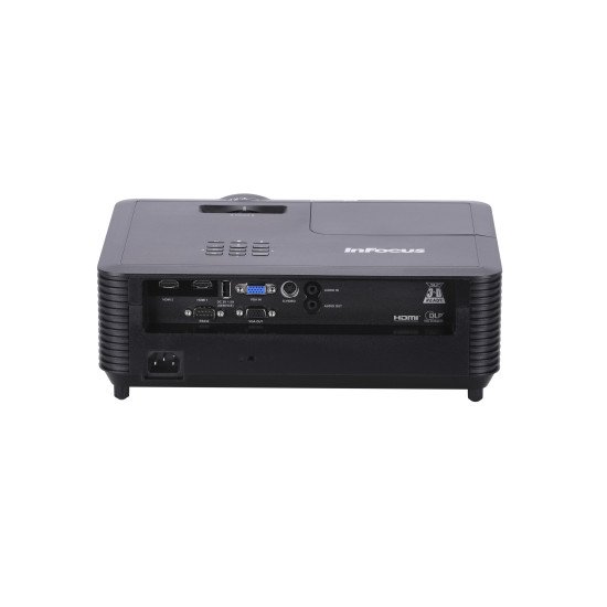 InFocus IN114BBST vidéo-projecteur Projecteur à focale courte 3500 ANSI lumens DLP XGA (1024x768) Compatibilité 3D Noir