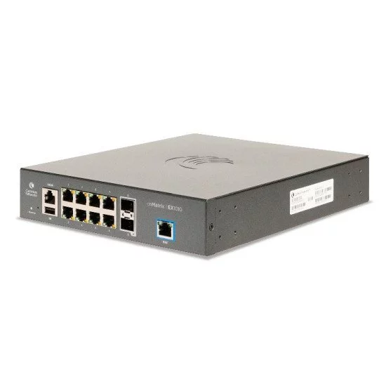 Cambium Networks cnMatrix EX1010 Géré L2/L3 Gigabit Ethernet (10/100/1000) 1U Gris Cambium Networks cnMatrix EX1010 Géré L2/L3 Gigabit Ethernet (10/100/1000) 1U Gris