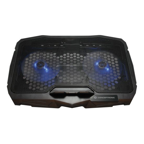 Conceptronic THANA07B système de refroidissement pour ordinateurs portables 43,2 cm (17") Noir Conceptronic THANA07B système de refroidissement pour ordinateurs portables 43,2 cm (17") Noir