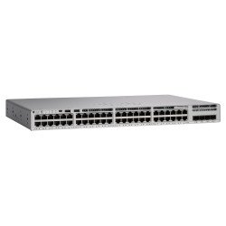 Cisco Catalyst 9200L Géré L3 Gigabit Ethernet (10/100/1000) Connexion Ethernet, supportant l'alimentation via ce port (PoE) Gris