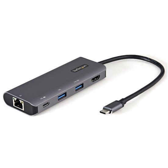 StarTech.com DKT31CHPDL station d'accueil Avec fil USB 3.2 Gen 2 (3.1 Gen 2) Type-C Noir, Gris