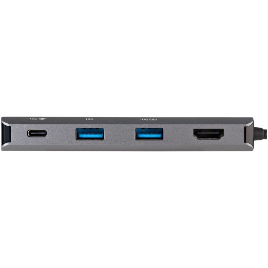 StarTech.com DKT31CHPDL station d'accueil Avec fil USB 3.2 Gen 2 (3.1 Gen 2) Type-C Noir, Gris