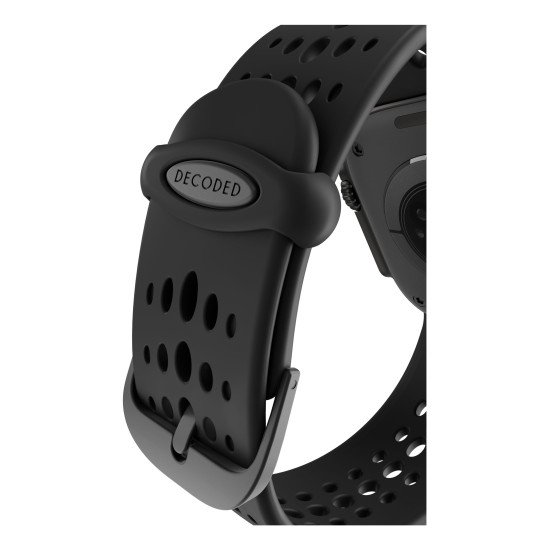 Decoded Ares O Watch Band Bande Noir Silicone