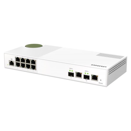 QNAP QSW-M2108-2C commutateur réseau Géré L2 2.5G Ethernet Gris